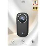 Neffo 4K Wifi Aksiyon Kamerası – Giyilebilir, Telefon Bağlantılı, Gece Görüş Desteklii - Siyah