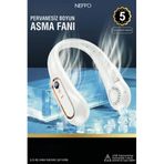 NEFFO BOYUNA TAKILAN FAN MİNİ KLİMA SERİNLETİCİ VANTİLATÖR LED EKRANLI 3 SEVİYE ŞARJLI BOYUNLUK FAN