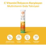 Negans C-Vixon 20 Tablet – Vitamin C, Vitamin B5, Selenyum, Çinko İçeren Multivitamin Gıda Takviyesi