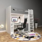 Negroo Masalı Ranza Mdf - Beyaz - 100 x 100 cm