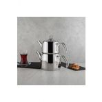Nehir 29005 Modern Mini Çelik Çaydanlık Takımı