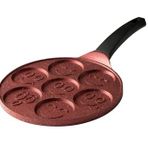 Nehir Bordo 27 cm Alüminyum Döküm Krep Tavası