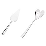 Nehir Can & Canan Servis Kaşığı - Servis Spatula Küreği 2 Li 18/10 Paslanmaz Çelik