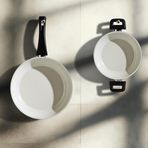 Nehir Ceramic Siyah 2 Parça Tava Seti