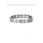 Nehir İtalyan Charm Unisex Bileklik – Paslanmaz Çelik, Her Bileğe Uygun!