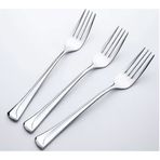 Nehir Maksi Sade 12'li Tatlı Çatal Takımı