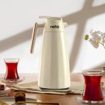 Nehir Nihal Termos 1,5 Litre Krem Rose - 1,5 lt