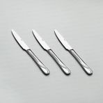 Nehir safir yemek bıçak - 12 li paslanmaz çelik yemek bıçağı 18/10