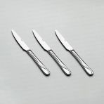 Nehir safir yemek bıçak - 6 lı paslanmaz çelik yemek bıçağı 18/10