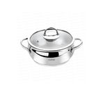 Nehir Silver 16 Cm Derin Tencere - Paslanmaz Çelik Tencere