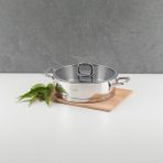 Nehir Trend Silver Gri 26 cm Karnıyarık Çelik Tencere