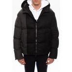 Neil Barrett PBSP513P-P028C-724 Siyah Erkek Mont