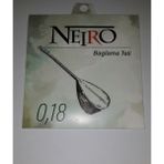 Neiro 0.18 mm Kısa Sap Bağlama Teli - 1 m - Açık Gri