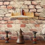 Neiwel Vintage Meira Naturel Ahşap Bar Raf