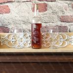 Neiwel Vintage Tenna Naturel Ahşap Bar Raf
