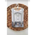 Nekibuki Pantolon Askısı Papyon Takımı - 1 - 9 Yaş - 001-Beyaz