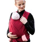 Neko Slings Esnek Wrap Bebek Taşıma Şalı, Kanguru, Bordo