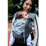 Neko Start Kanguru - Mavi Orman (DİŞ PEDİ HEDİYELİ ERGONOMİK KANGURU) %100 Pamuk, Dokuma Kumaş