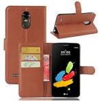 NEKOYA LG Stylus 3 Kılıf, Birinci Sınıf PU Deri Kapaklı Folyo Cüzdan Kılıfı, Kart Yuvası, Stand Tutucu ve Manyetik Kapatma [TPU Darbeye Dayanıklı İç Kılıf] LG Stylus 3 ile Uyumlu