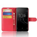 NEKOYA-NEKOYA SONY Xperia XA1 PLUS Kılıf, Premium PU Deri Kapaklı Folyo Cüzdan Kılıf Kart Yuvası, Stand Tutucu ve Manyetik Kapama [TPU Darbeye Dayanıklı İç Kılıf] SONY Xperia XA1 PLUS ile uyumlu