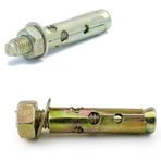 Nekuba Gömlekli Çakma Çelik Dübel, M8x55 mm, Raf Montaj Bağlantı, Zemin Monte Tavan Beton Asma Aparat (10, 8x55)