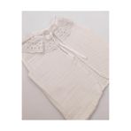 nelcollection 4 Katlı Müslin Bebek/Çocuk Yeleği,%100 Pamuk, Krem