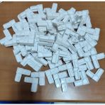 Neler Geldi Neler 12 Adet Sineklik Köşe Takozu Pvc Pimapen Sineklik Profil Köşe Birleştirme Plastiği 17 mm x 25 mm - Beyaz