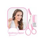 Neler Geldi Neler Eyebrow Clipper Kadın Kaş Kesme Makası Pratik Kaş Düzeltici Makası Kaş Düzeltici Makas Yedek Taraklı