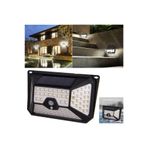 nelerbulurum GÜNEŞ ENERJİLİ SU GEÇİRMEZ 3 MODLU 66 LEDLİ SENSÖRLÜ BAĞ BAHÇE MERDİVEN SOLAR AYDINLATMA
