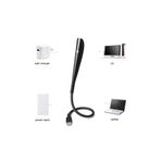 nelerbulurum USB Girişli esnek 3 Seviye Dokunmatik Usb Led Masa Çalışma Kitap Okuma Lambası Pc Gece Lambası