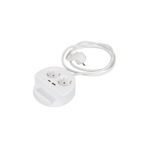 nelerbulurum YÜKSEK KALİTELİ 2'Lİ TELEFON STANDLI USB + TYPE-C GİRİŞLİ AKIM VE ÇOCUK KORUMALI 1.5 METRE GRUP PRİZ