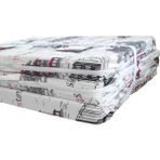 Nelson Istanbul Desen Katlanır Tek Kişilik Portatif Sünger Yatak Tek Kişilik 80 X 180 Cm - 80 x 180 x 6 cm