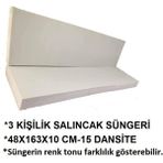 Nelson Salıncak Süngeri 3 Kişilik 48X163 Cm-10 cm Kalınlık 15 Dansite-2 Adet-1 Takımlık