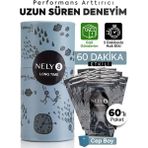 NELY8 Long Time Erkek Kremi 60 Adet x 1,5 ml Aloe Vera Kokusuyla Arındırıcı Etki