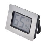 Nem Için Higrometre, Hidrometre Puro Higrometresi LCD Elektronik Termometre, İç Mekan Dış Sıcaklık Nem Ölçer, Puro Kutusu Için Gitar Kılıfı Kavanoz Şarap Dolabı Sera