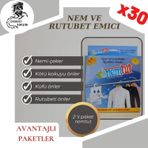 Nem Tut Nem Alıcı Rutubet Emici 60’lı Avantaj Paketi (30 KUTU/60 PAKET)