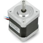 NEMA17 JK42HS48-1684-01 42BYG Yuvarlak Shaft Step Motor 1.68A