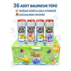 Nemere 36 Adet Bumbum Baloncuk Köpük Tüpü (4887)