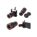 Nemere 8X18 Zoom Teleskop Telefon Kamera Lensi Mini El Dürbünü