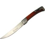 Nemere A 3165 A Kamp Çakı 24 cm - Ahşap Metal Saplı, Kemerlikli