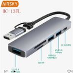 Nemere Airsky HC13FL 5 In 1 USB Type-C 2 In 1 Çevirici