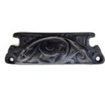 Nemere Antika Tarz Dekoratif Pirinç Lale Tas Mobilya Kulbu - 30x90 mm, Oksit