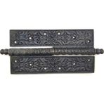 Nemere Antika Tarz Dekoratif Pirinç Lüks Okka Menteşe - 20CM, Oksit - Renkli - 1
