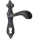 Nemere Antika Tarz Dekoratif Pirinç Mevlana Oda Kapı Kolu - 228X48 Mm, Oksit - Renkli - 1