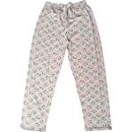 Nemere Beli Lastikli Mevsimlik Viskon Penye Pantolon Krem - Renkli - -- - 2XL