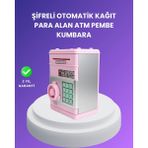 Nemere Çocuklar Için Eğitici Elektronik Şifreli Kumbara - Renkli - standart