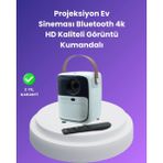 Nemere Çoklu Giriş Destekli Projektör – Hdmı, USB ve Kulaklık Bağlantı Seçenekleriyle Geniş Uyumluluk - 1
