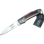 Nemere Cr 0128 Rd Kamp Çakı 18 cm - Metal Desenli Sap, Kılıflı, Kutulu