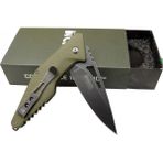 Nemere Crkt Dıvısıon 4415 Grn Kamp / Outdoor Çakı 21 cm - Yarı Otomatik, Kemerlikli, Kutulu