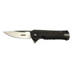 Nemere Crkt Muskie 202 Bk Siyah Kamp / Outdoor Çakı 18 cm - Yarı Otomatik, Kemerlikli, Kutulu